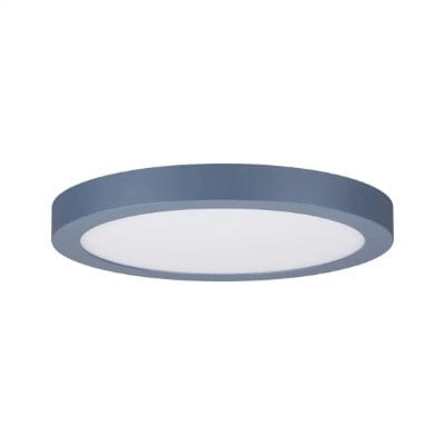 Abia Round LED Panel 300mm Warm White - Graublau