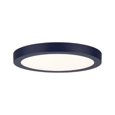 Abia Round LED Panel 300mm Warm White - Night Blue
