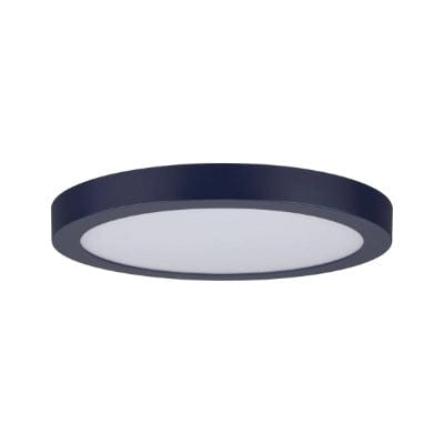 Abia Round LED Panel 300mm Warm White - Night Blue