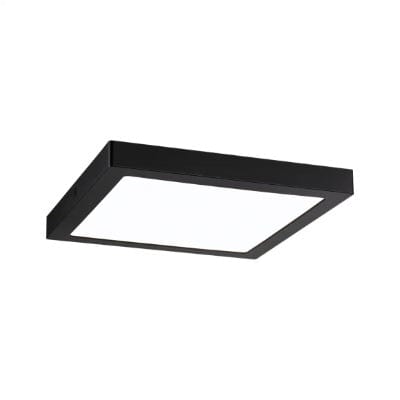 Abia Square LED Panel 300x300mm Neutral White - Black
