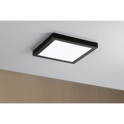 Abia Square LED Panel 300x300mm Neutral White - Black
