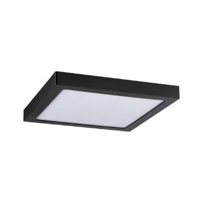 Abia Square LED Panel 300x300mm Neutral White - Black