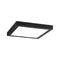 Abia Square LED Panel 300x300mm Warm White - Black