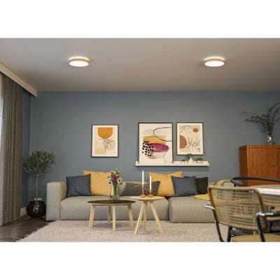 Cosara Round LED Panel IP44 300mm Neutral White - Dark grey