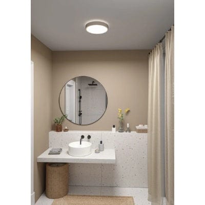 Cosara Round LED Panel IP44 300mm 15W 1300lm Warm White - Beige