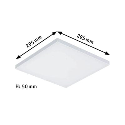 Velora Square LED Panel 300x300mm Warm White