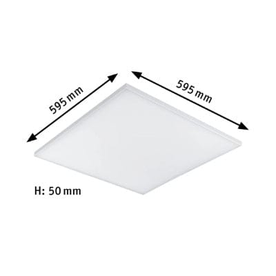 Velora Square LED Panel 600x600mm Warm White