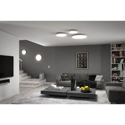 Velora Round LED Panel 400mm White Switch