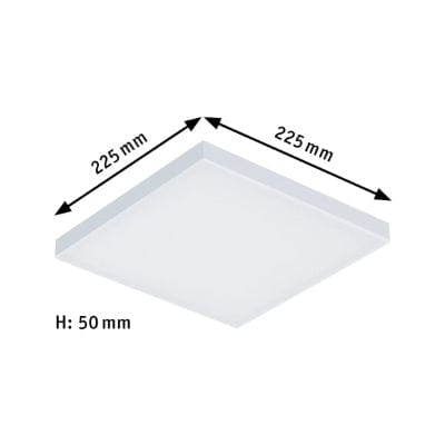 Velora Smart Home Zigbee Square LED Panel 225x225mm Tunable White