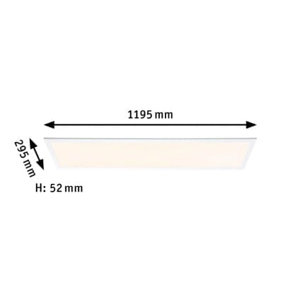 Amaris Square LED Panel Smart Home Zigbee 3.0 1195x295mm RGBW+