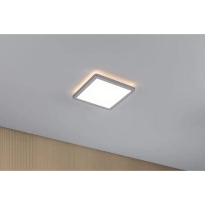 Atria Shine Backlight Square LED Panel 190x190mm Warm White - Chrome