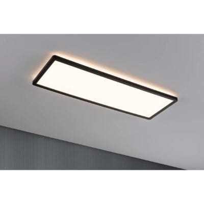 Atria Shine Backlight Square LED Panel 580x200mm Warm White - Black