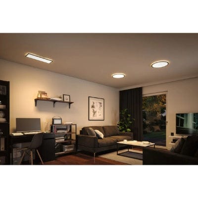 Atria Shine Backlight Square LED Panel 580x200mm Neutral White - Wood Look