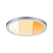 Areo VariFit Round LED Recessed Panel 175mm 3 Step Dim To Warm - Chrome