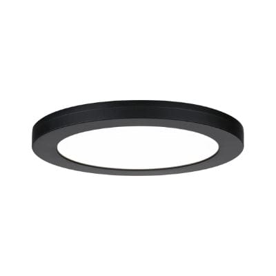 Round LED Recessed panel 2in1 Cover-it 225mm Neutral White - Black