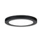 Round LED Recessed panel 2in1 Cover-it 225mm Neutral White - Black