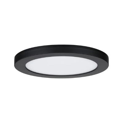Round LED Recessed panel 2in1 Cover-it 225mm Neutral White - Black