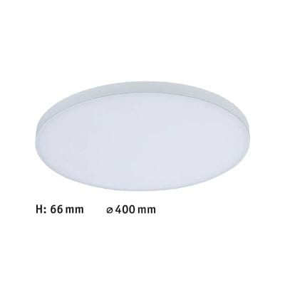 Velora Round LED Panel 400mm White Switch