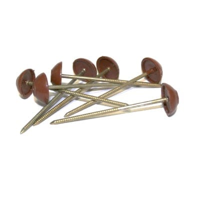 Corrugated Bitumen Fixing Nails Brown 65mm x 20mm (Pack of 50)