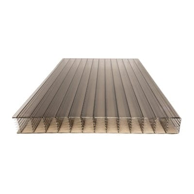 Multiwall Polycarbonate Sheet Bronze 3000mm x 2100mm x 25mm