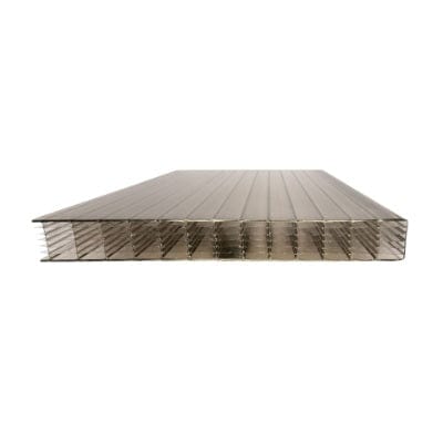 Multiwall Polycarbonate Sheet Bronze 4000mm x 1600mm x 25mm