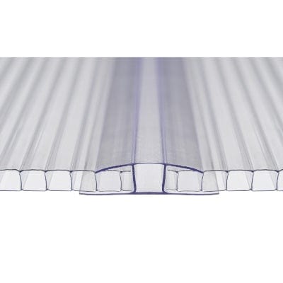 Twinwall Polycarbonate Sheet Clear 4500mm x 1050mm x 10mm