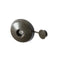 10mm Polycarbonate Fixing Buttons (Pack of 10) - Brown