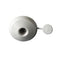 25mm Polycarbonate Fixing Buttons (Pack of 10) - White