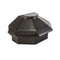 Cresfinex Ridge (100mm) Radius End Cap - Brown