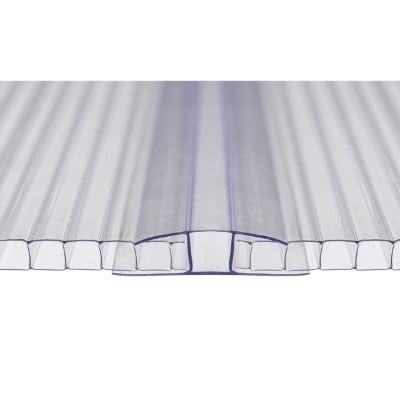 Polycarbonate H Profile Clear 3000mm x 10mm