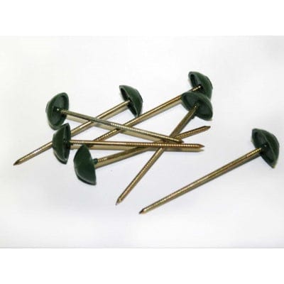 Corrugated Bitumen Fixing Nails Green 65mm x 20mm (Pack of 50)