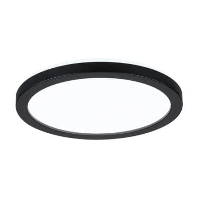 Atria Shine Backlight Round LED Panel 190mm Neutral White - Black
