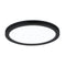 Atria Shine Backlight Round LED Panel 190mm Neutral White - Black