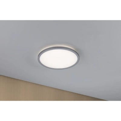 Atria Shine Backlight Round LED Panel 293mm Warm White - Chrome