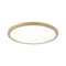 Atria Shine Backlight Round LED Panel 293mm Warm White - Wood Look