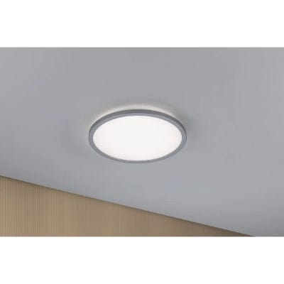 Atria Shine Backlight Round LED Panel 293mm Neutral White - Chrome