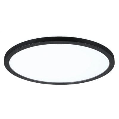 Atria Shine Backlight Round LED Panel 293mm Neutral White - Black