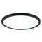 Atria Shine Backlight Round LED Panel 293mm Neutral White - Black