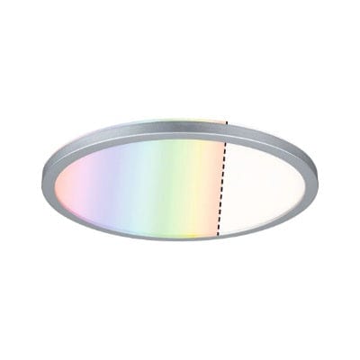 Atria Shine Backlight Round LED Panel 293mm RGBW - Chrome Matt