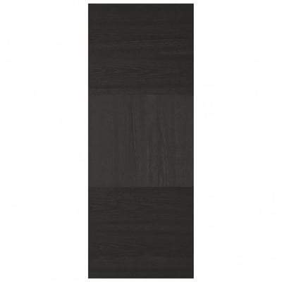 Tres Charcoal Black Pre-Finished Interior Door - 1981mm x 838mm