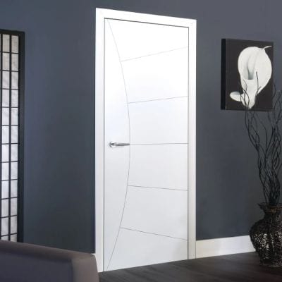 Elektra White Primed Internal Door - All Sizes