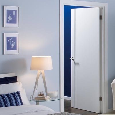 Sierra Blanco White Pre-Finished Interior Fire Door FD30 - All Sizes