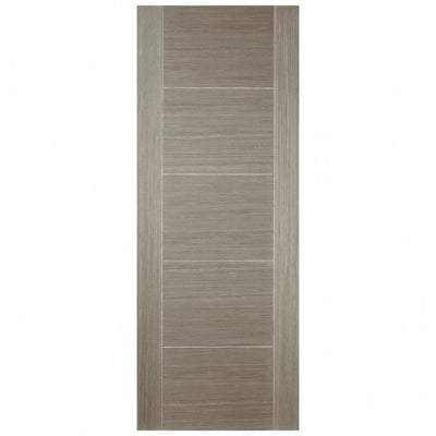 Vancouver Light Grey Pre-Finished 5 Panel Interior Door - 2040mm x 626mm