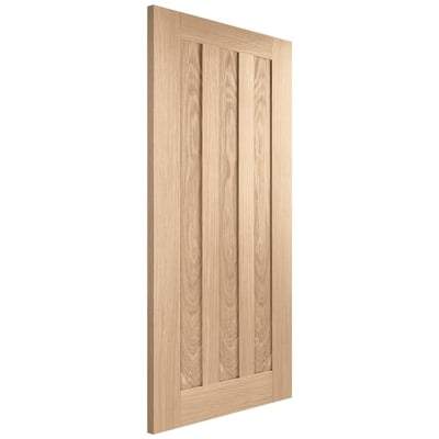 Oak Idaho Panelled Pre-Finished Internal Fire Door FD30 - 1981mm x 838mm