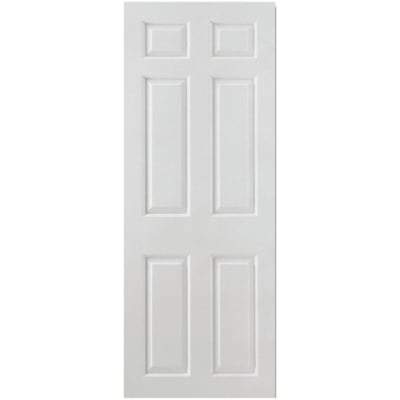 Regency White Primed 6 Panel Interior Door - 1981mm x 762mm