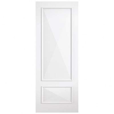 Knightsbridge White Primed 2 Panel Interior Door - 1981mm x 762mm