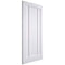 Lincoln White Primed 3 Panel Interior Fire Door FD30 - 1981mm x 762mm
