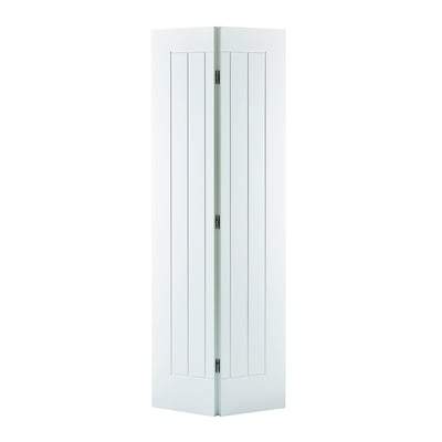 Mexicano White Primed Bi-Fold Interior Door - All Sizes