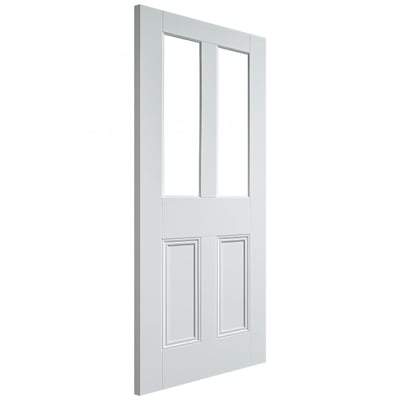 Malton White Primed 2 Unglazed Panels Interior Door - All Sizes
