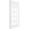 SA White Primed 15 Glazed Clear Light Panels Interior Door - All Sizes